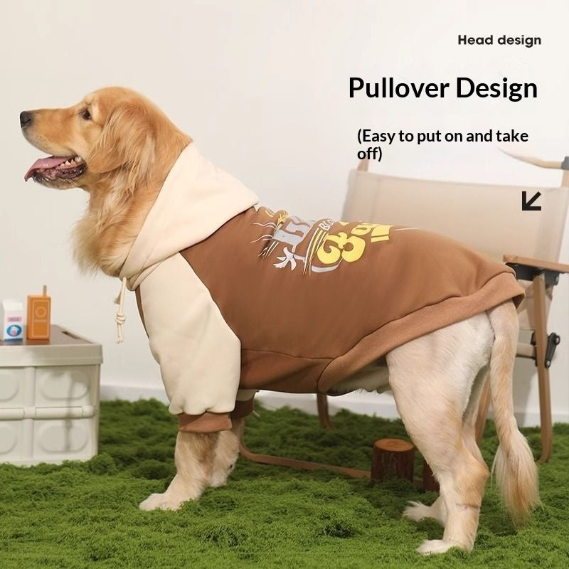 Keep Your Dog Cozy with Our Large Dog Border Collie Pet Sweater