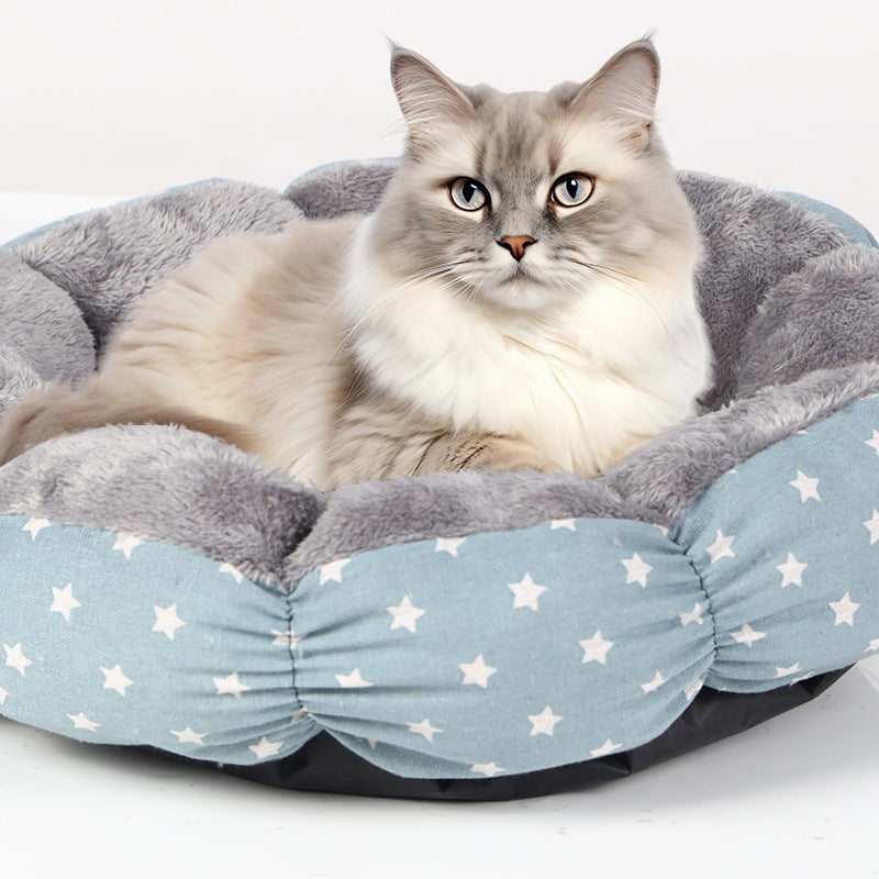 Calming Donut Bed For Puppy And Kitten