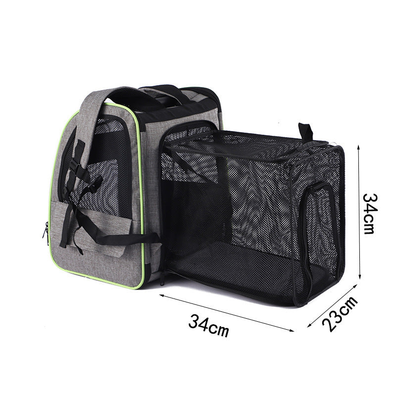 Discover the Ultimate Outdoor Portable Breathable Backpack for Your Pet