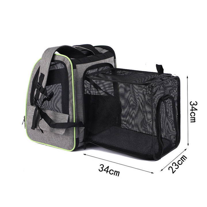Discover the Ultimate Outdoor Portable Breathable Backpack for Your Pet