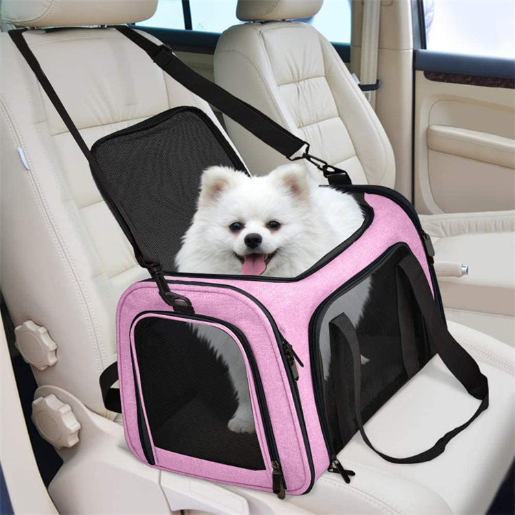 Cat Carrier Pet Bag Portable Foldable Hand-held