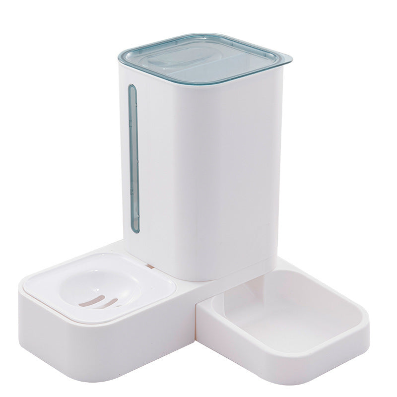 Pet Automatic Water Storage Double Plastic Bowl