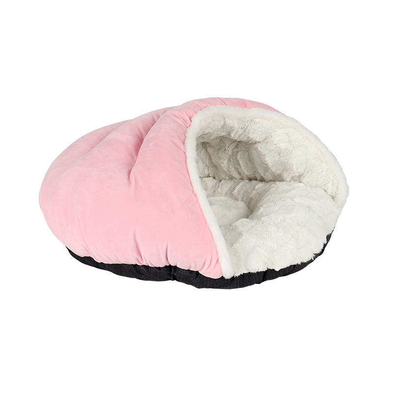 Semi-closed slippers pet nest