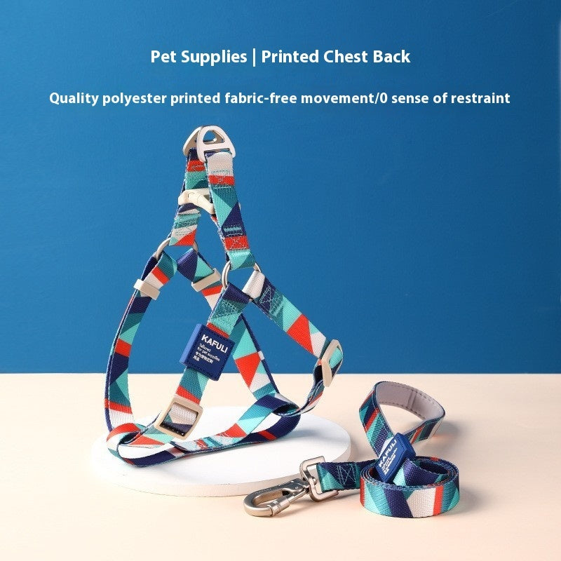 Pet Supplies Dog Vest Printing Haulage Rope Package