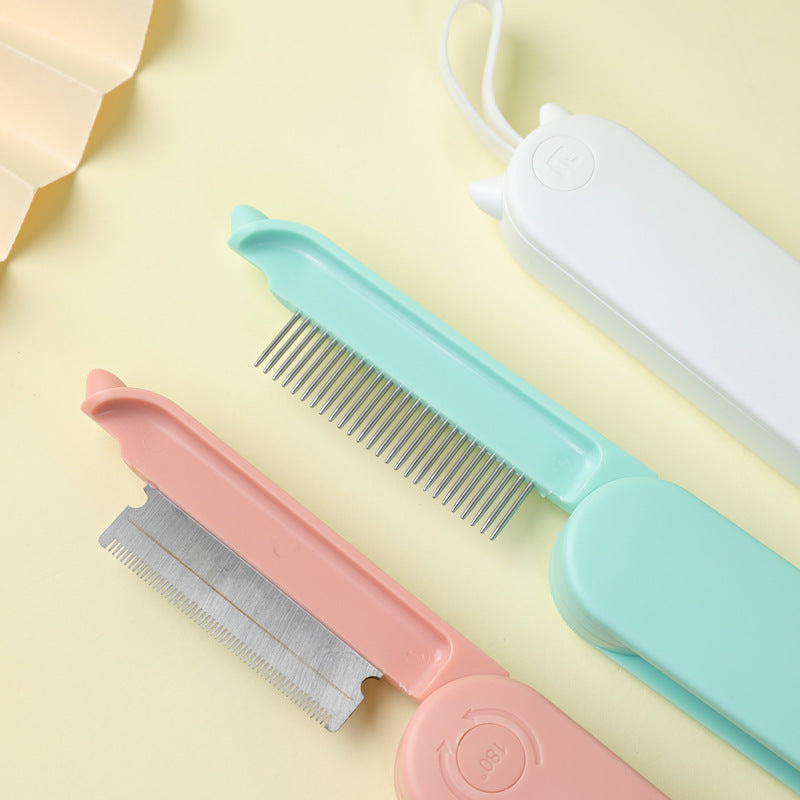 Pet Cat Dematting Comb Grooming