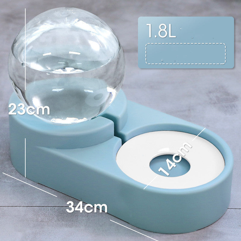 Bubble Ball Pet Dog Bowls Fountain