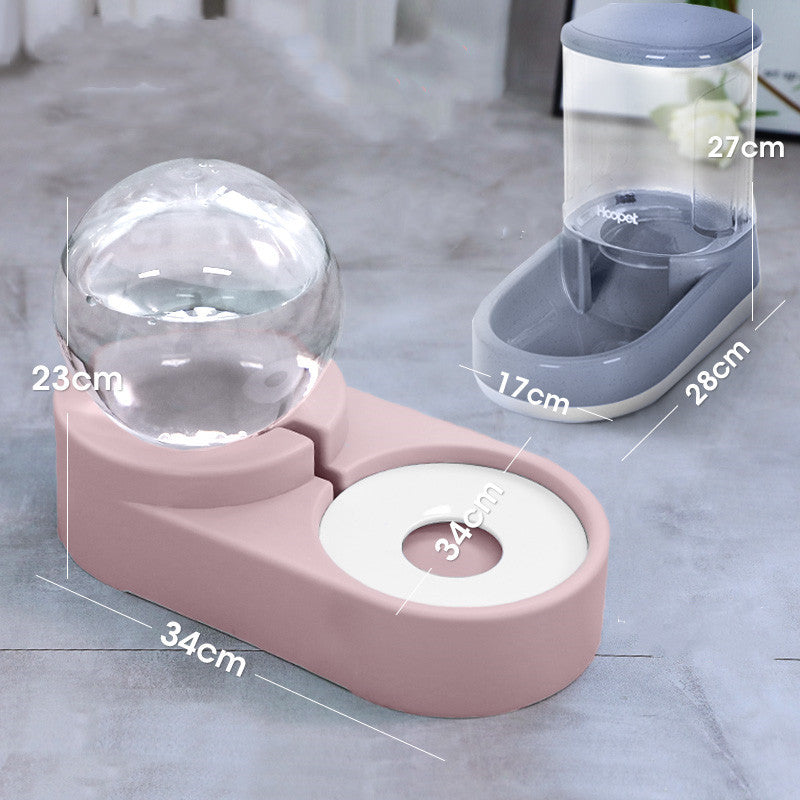 Bubble Ball Pet Dog Bowls Fountain