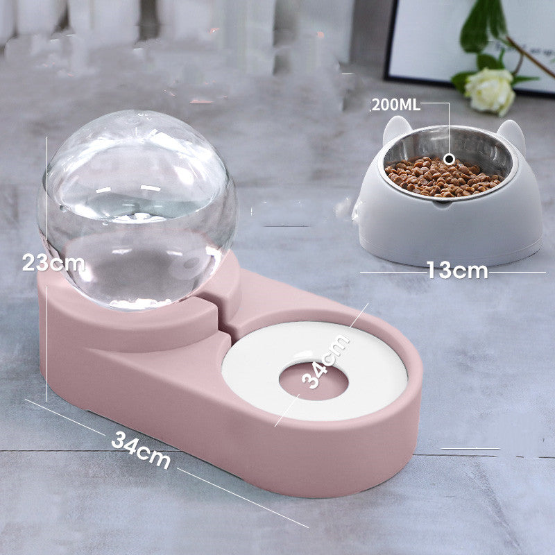 Bubble Ball Pet Dog Bowls Fountain