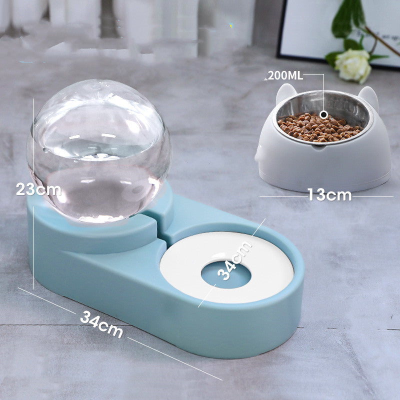 Bubble Ball Pet Dog Bowls Fountain