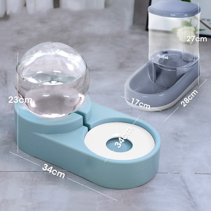 Bubble Ball Pet Dog Bowls Fountain