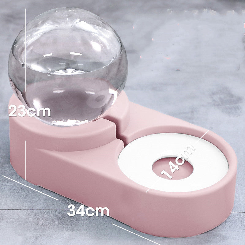 Bubble Ball Pet Dog Bowls Fountain