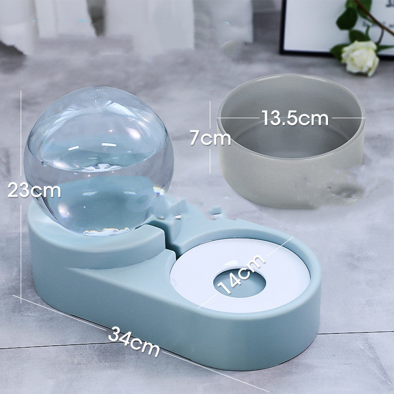 Bubble Ball Pet Dog Bowls Fountain