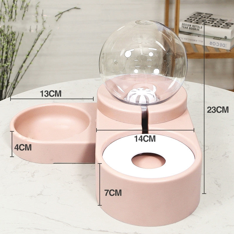 Bubble Ball Pet Dog Bowls Fountain