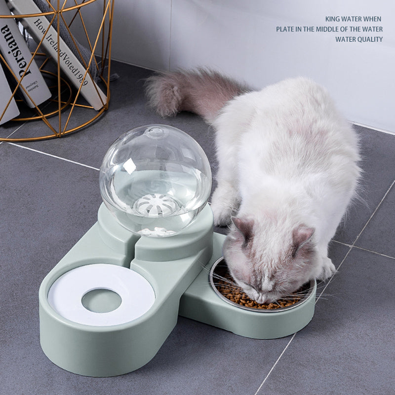 Bubble Ball Pet Dog Bowls Fountain