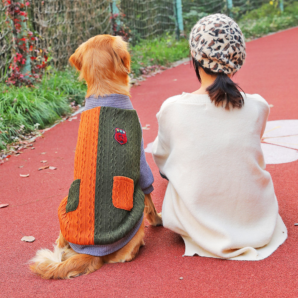 Pet Winter Large Dog Clothes Sweater