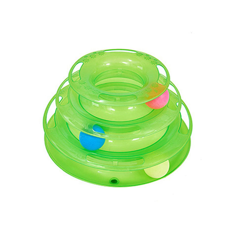 Shake The Three-tier Cat Turntable