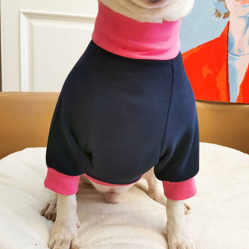 Pet Plus Fleece Contrast Sweater