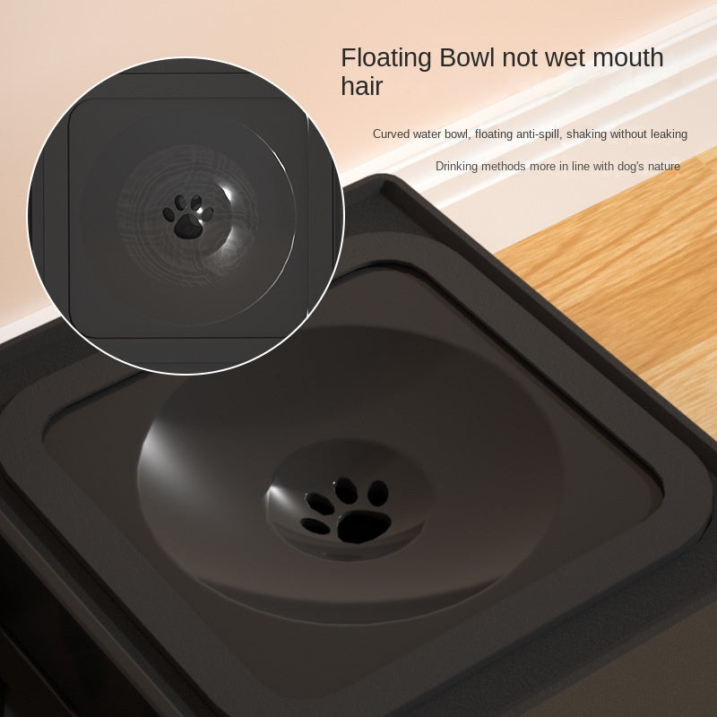 Stainless Stand Adjustable Pet Dish Bowl