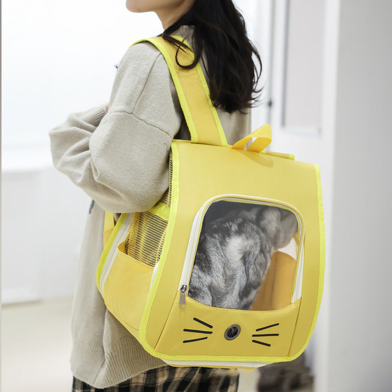 Pet Cat Carrier Bag Cat Backpack Outdoor