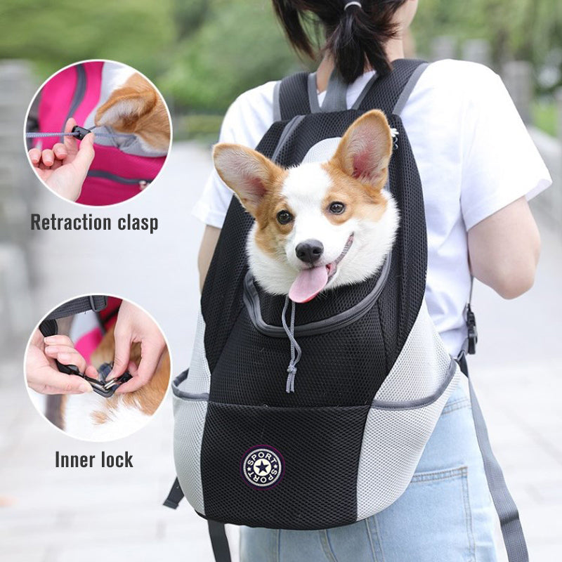 Portable Travel Backpack Outdoor Pet Dog