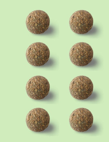 New Sisal Ball Solid Wood Cat Toy