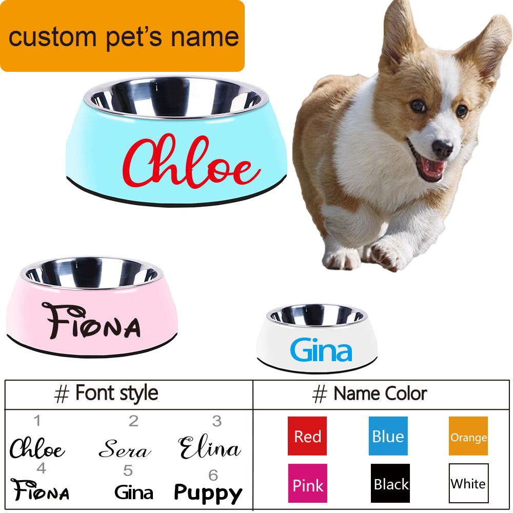 Pet Large Stainless Steel Food Bowls