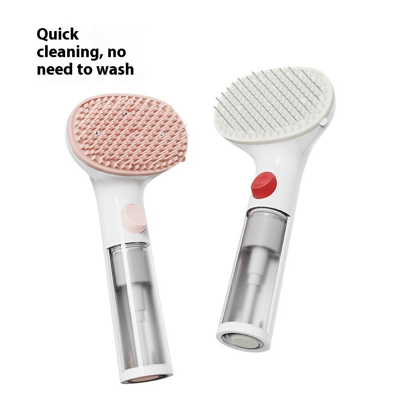 3 In 1 Pet Steam Brush Pet Cleaning Adjustable