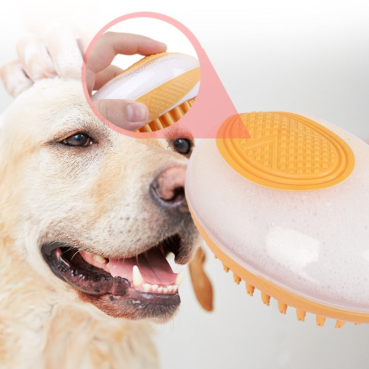 Dog Cat Bath Brush Massage Comb