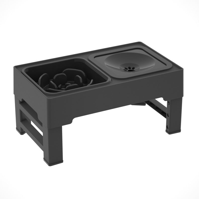Stainless Stand Adjustable Pet Dish Bowl