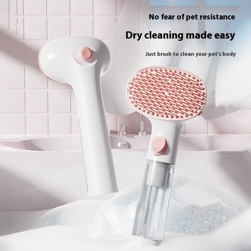 3 In 1 Pet Steam Brush Pet Cleaning Adjustable