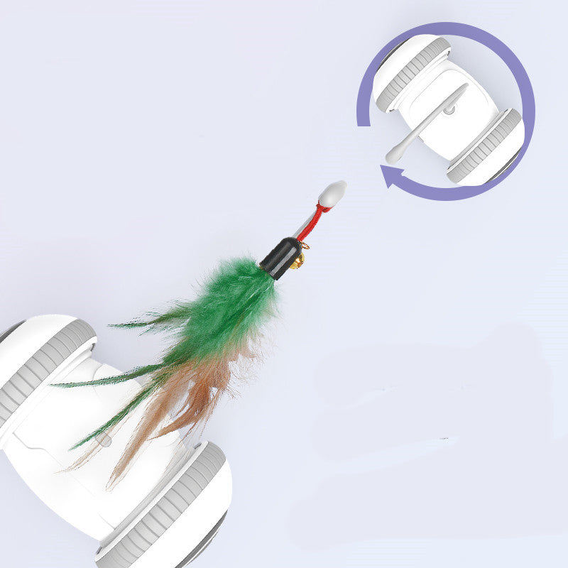 Interactive Cat Feather Toys