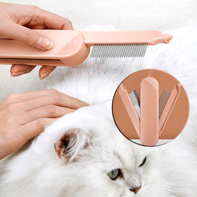 Pet Cat Dematting Comb Grooming