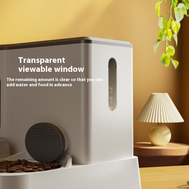 Automatic Pet Feeder Water Dispenser
