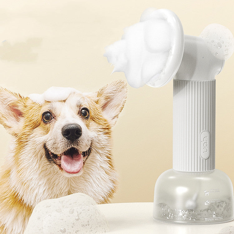 Pet Bubble Machine Shower Gel Dog Bath