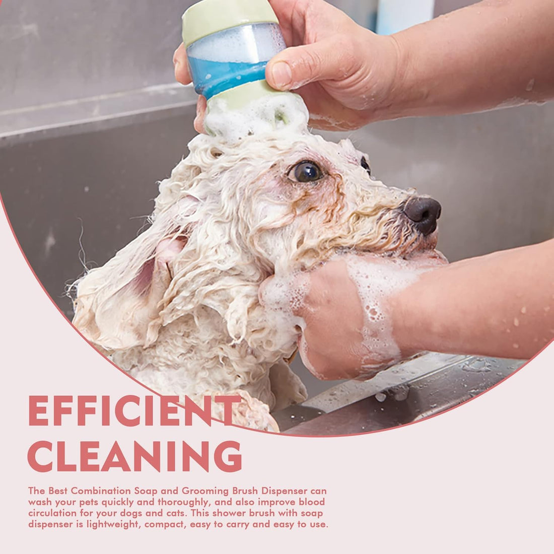 Cat Dog Pet Bath Brush Silicone Cat Dog