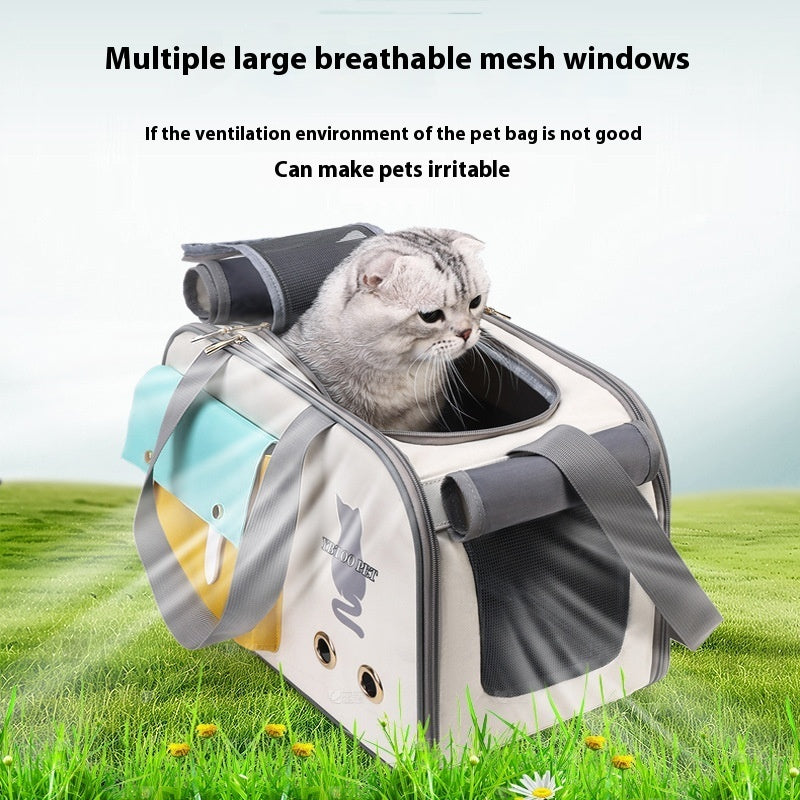 Outdoor Portable Pet Bag Portable Large Capacity