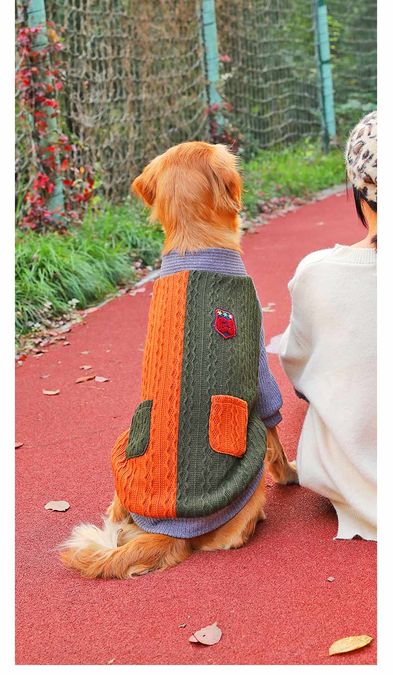 Pet Winter Large Dog Clothes Sweater