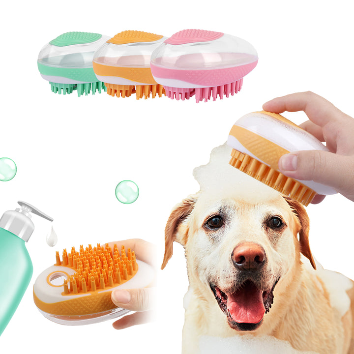 Dog Cat Bath Brush Massage Comb