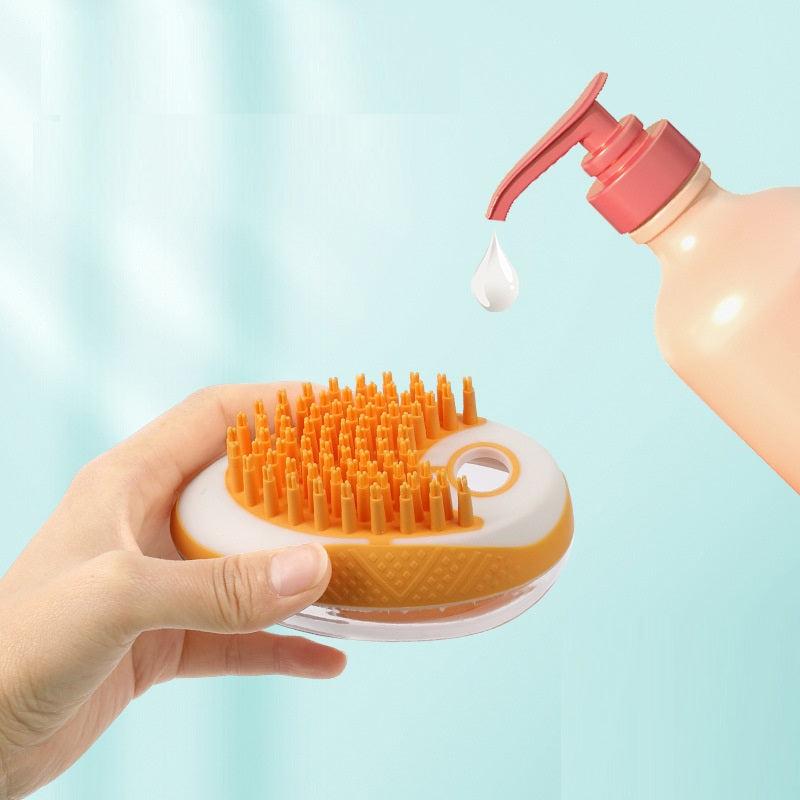 Dog Cat Bath Brush Massage Comb