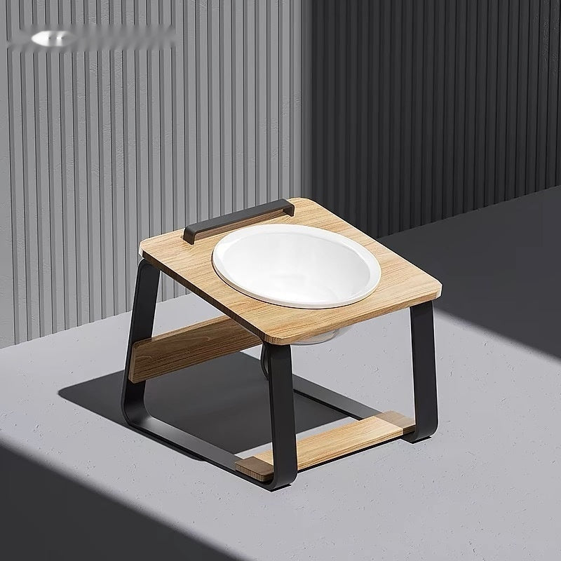 Double Bowl Pet Water Feeding Bowl
