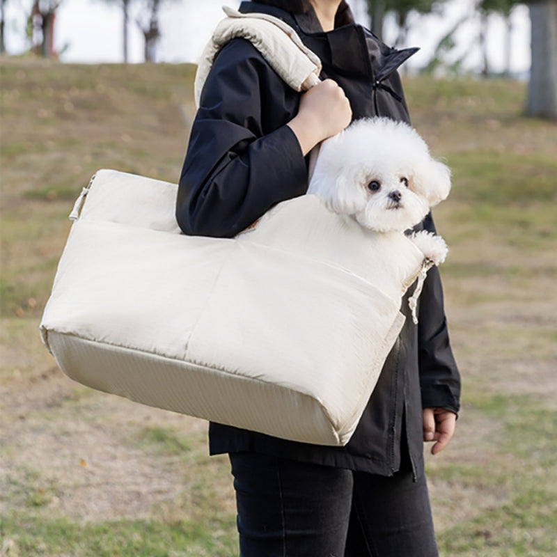 Dog Car Seat Pet Carrier With Adjustable Safety