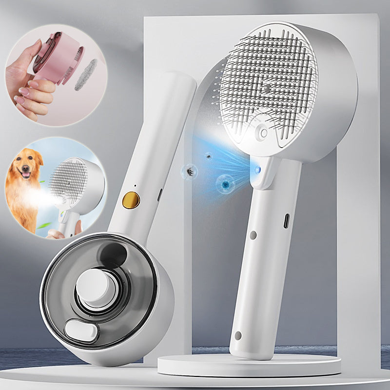 Pet Self Cleaning Dog Brush Grooming
