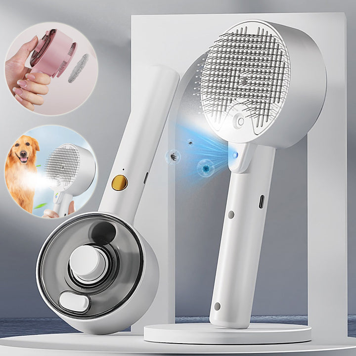 Pet Self Cleaning Dog Brush Grooming