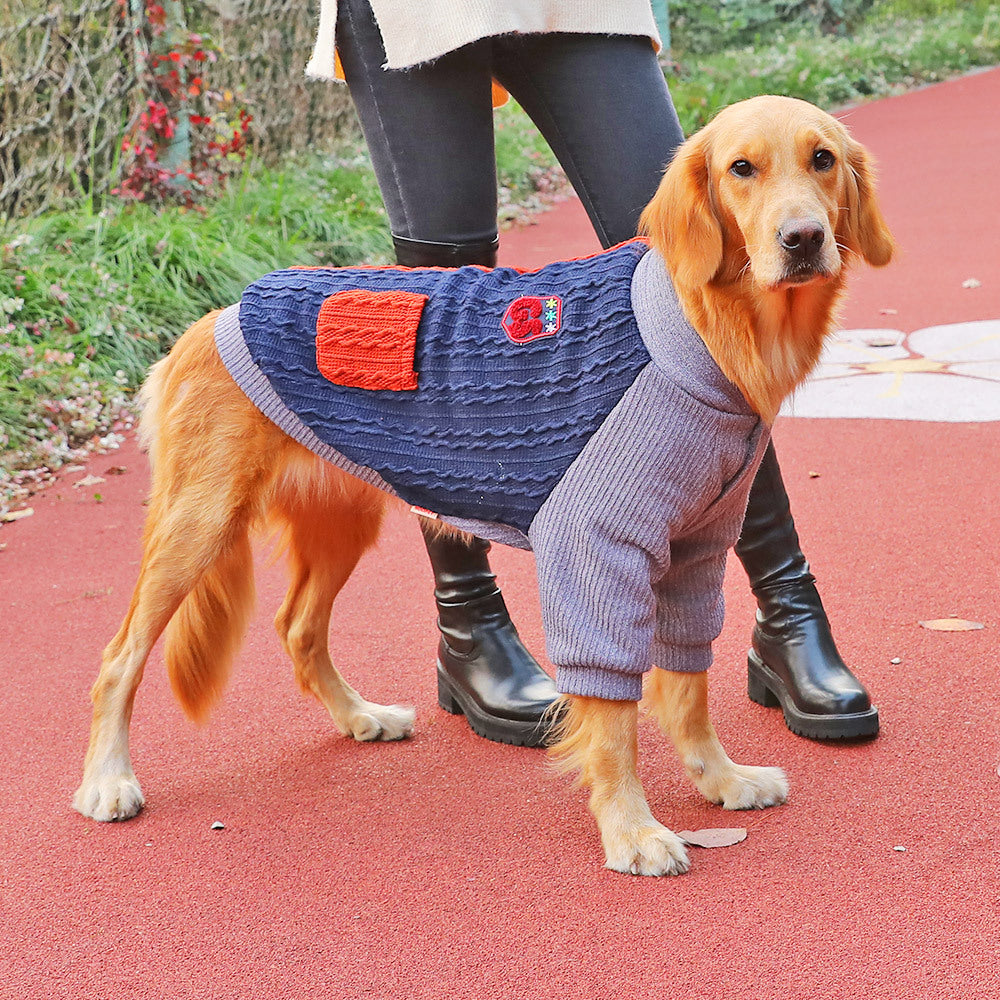 Pet Winter Large Dog Clothes Sweater